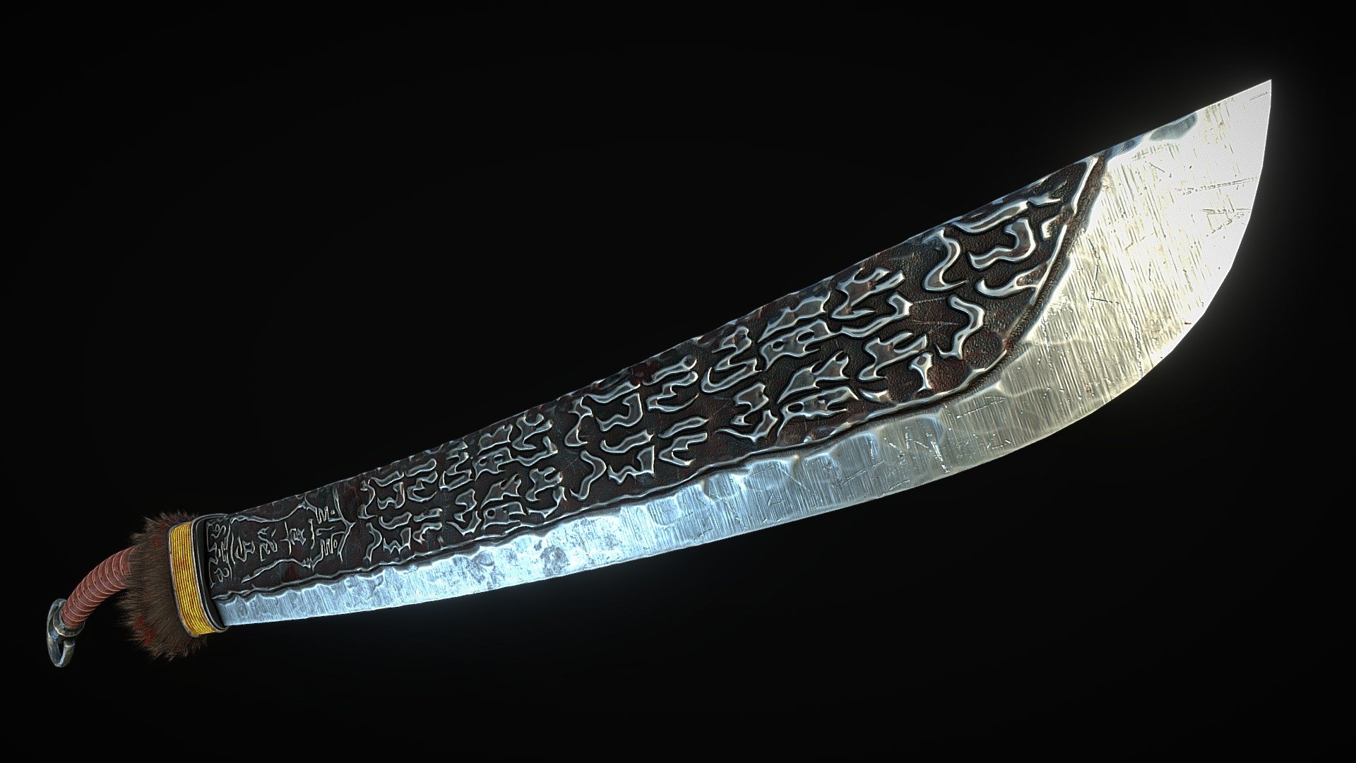 Low-poly model of the Cursed Sword doesn't contain any n-gons and has optimal topology.
The model has two texture sets:
- Fur textures 1K
- Sword textures 2K - Cursed Sword - Buy Royalty Free 3D model by CGnewbie 3d model