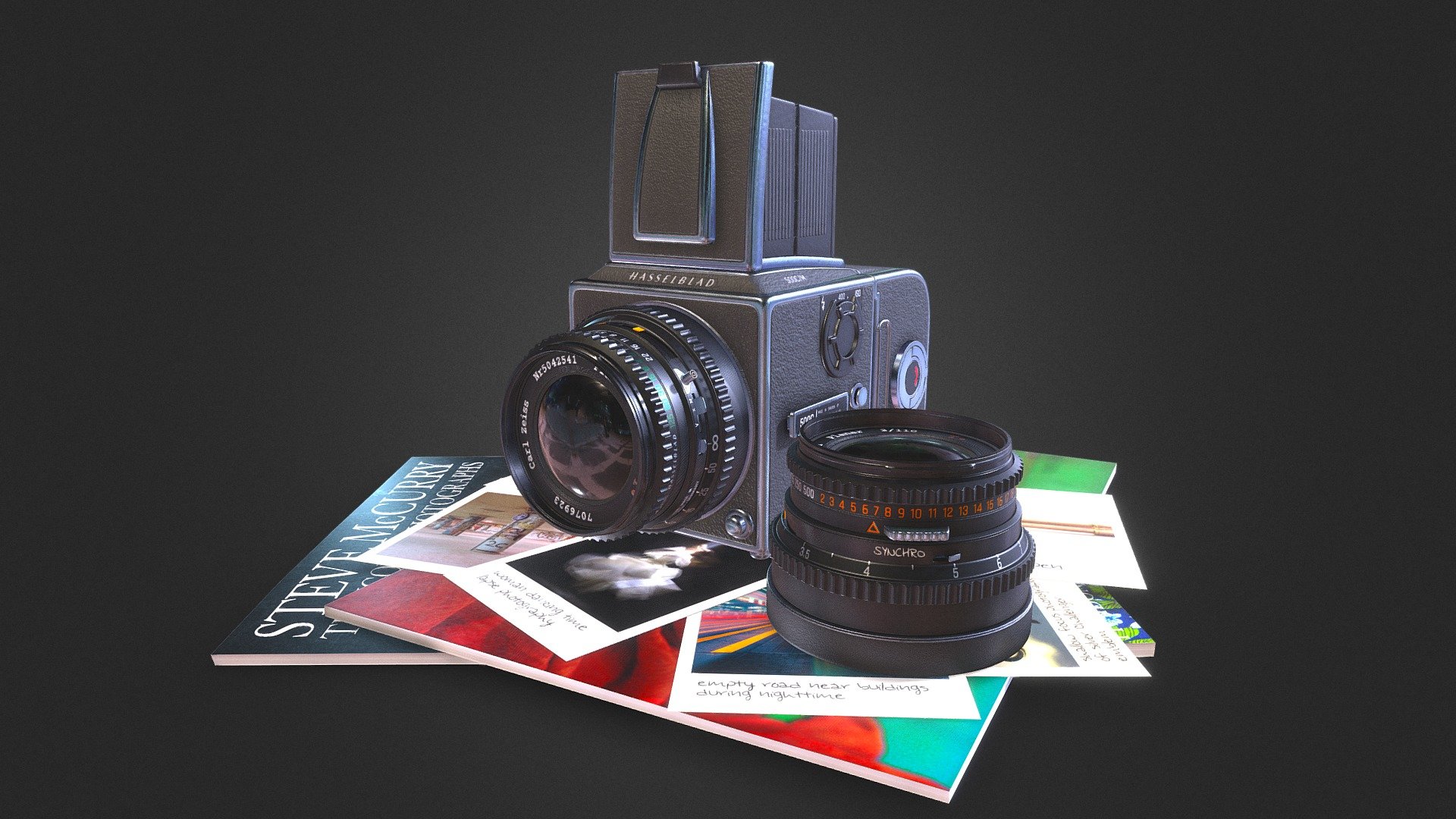 Hasselblad 500C the first camera on the Moon 3d model with PBR 4k textures by 13Particles.

For more artworks and updates follow us on:-

Instagram:- https://www.instagram.com/13particles/

Artstation:- https://thirteenparticles.artstation.com

Twitter:- https://twitter.com/13Particles

Facebook:- https://www.facebook.com/13Particles/

Linkedin:- https://www.linkedin.com/company/13particles - Hasselblad 500C the first camera on the Moon - 3D model by 13 Particles (@13particles) 3d model