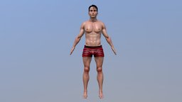 BENNY CHARACTER people, player, realistic, movie, gentleman, actor, gents, men, game-assets, benny, character, cartoon, game, pbr, man, animation, animated, human, male, rigged, guy