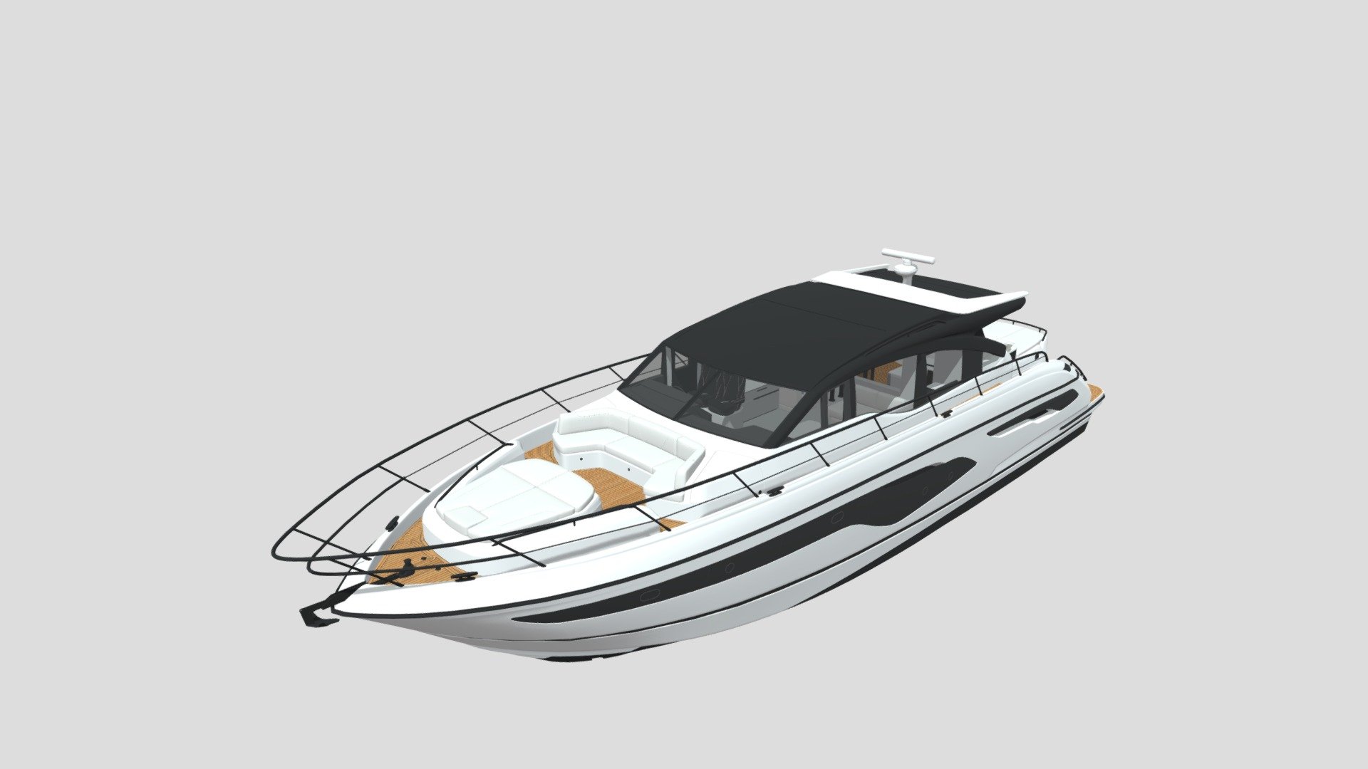 Princess_V65 motor yacht - Princess_V65 motor yacht - 3D model by 3dm-Store 3d model