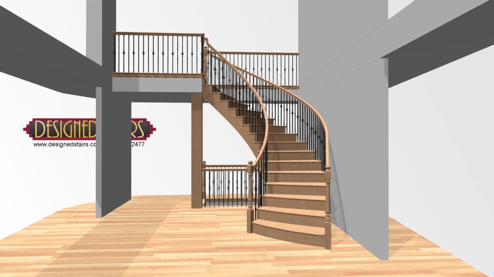 http://staircon.com/ 
Export by Designed Stairs (lic 7624) - 53261 - 3D model by designedstairs 3d model