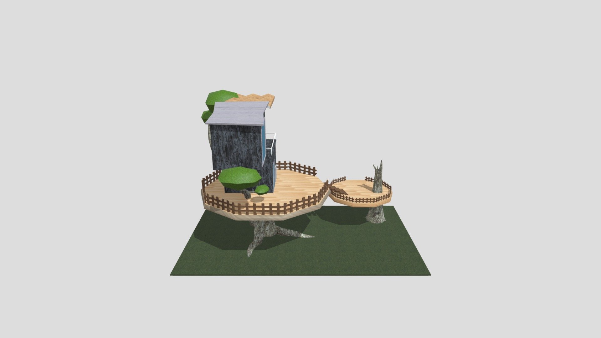 Modern Tree House - TreeHouse Salvador Sanchez-Moreno - 3D model by Salvadorsmb 3d model