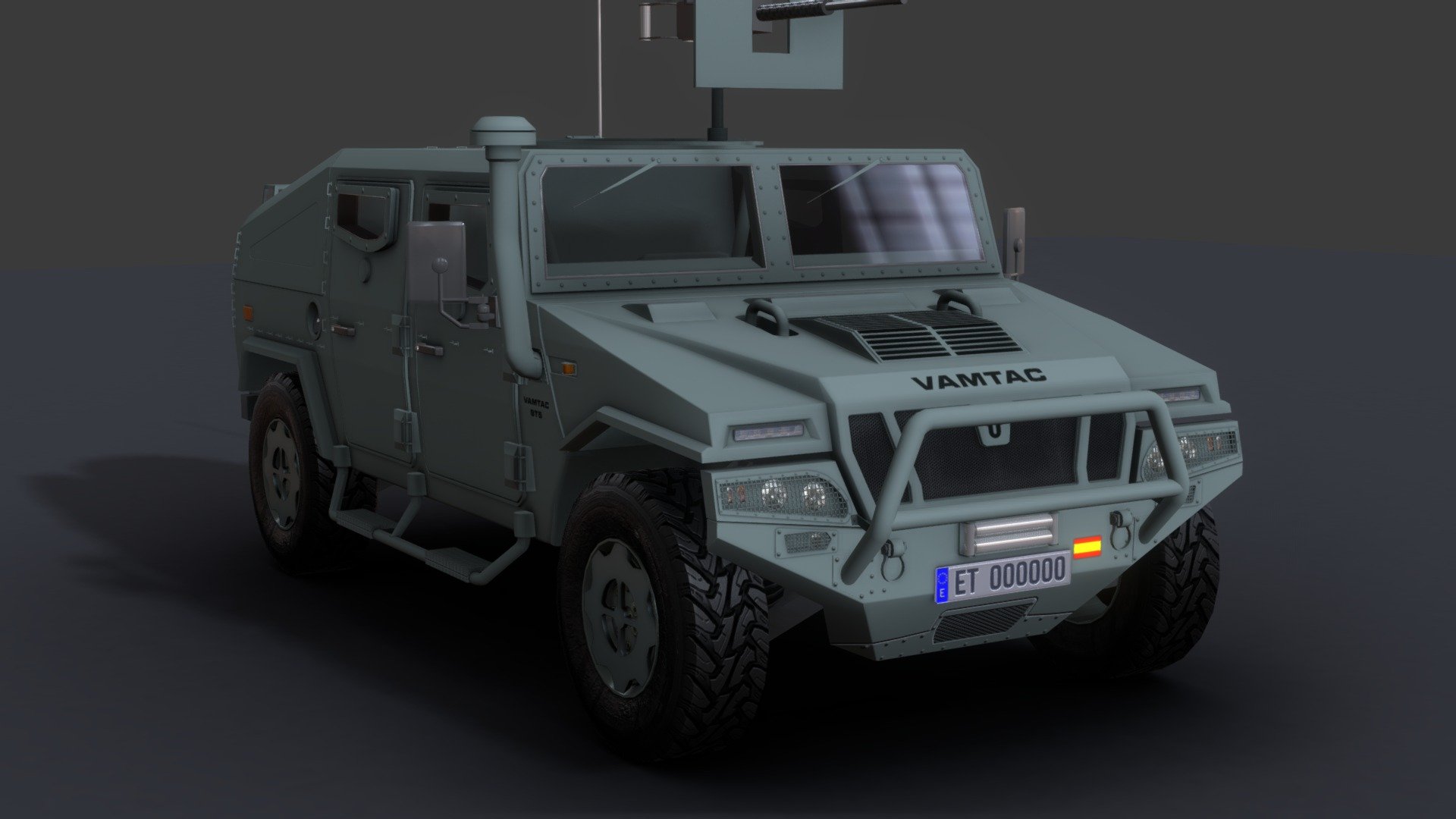 URO VAMTAC ST5 - Buy Royalty Free 3D model by codexito 3d model