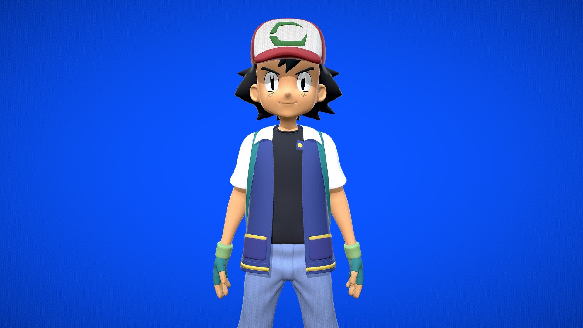 Ash Ketchum (Japanese: サトシ Satoshi) is the main character of the Pokémon anime. He is also the main character of various manga based on the anime, including The Electric Tale of Pikachu, Ash &amp; Pikachu, and Pocket Monsters Diamond &amp; Pearl.

He is a Pokémon Trainer from Pallet Town whose goal is to become a Pokémon Master. His starter Pokémon was a Pikachu that he received from Professor Oak after arriving late at his laboratory. In Pokémon the Series: Sun &amp; Moon, he becomes the first Champion of the Alola region's Pokémon League.

He shares his Japanese name with the creator of the Pokémon franchise, Satoshi Tajiri. His English surname is a pun of the English motto, &ldquo;Gotta catch &lsquo;em all!.