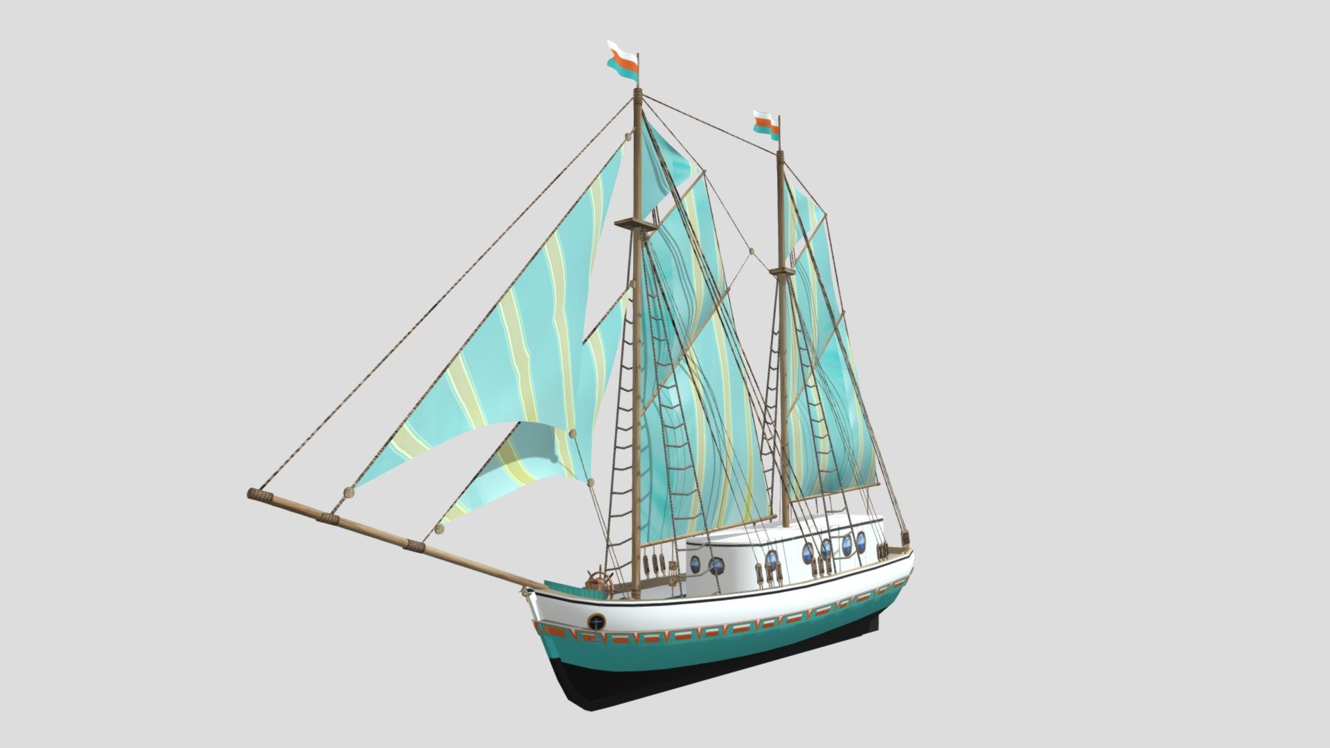 Boat 22 - Download Free 3D model by gogiart (@agt14032013) 3d model