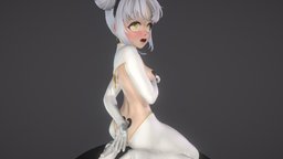 Tai Gong Wang in reverse bunny suit 逆バニー太公望