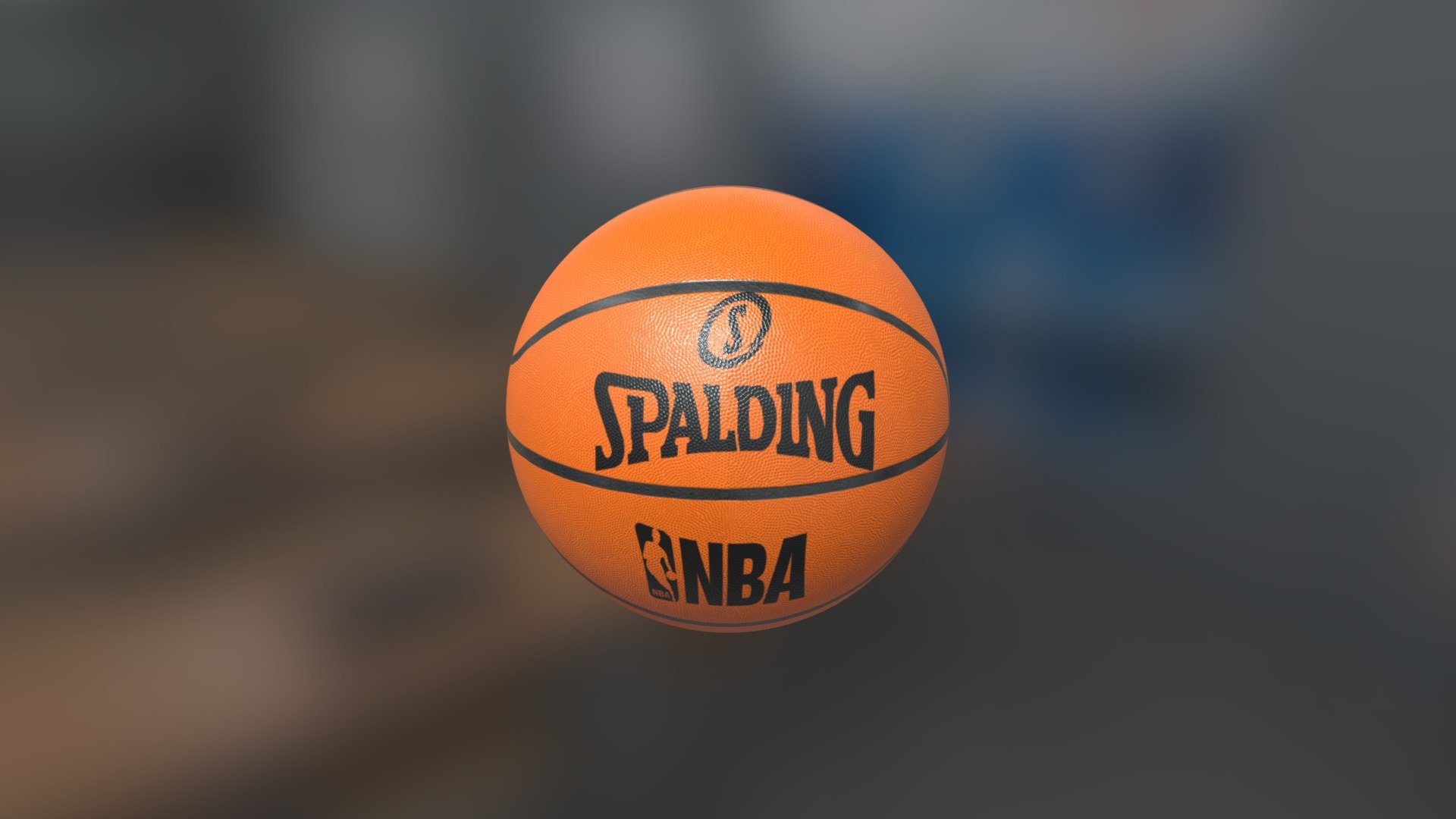 basketball ball, it has low, mid and high poly versions 3d model