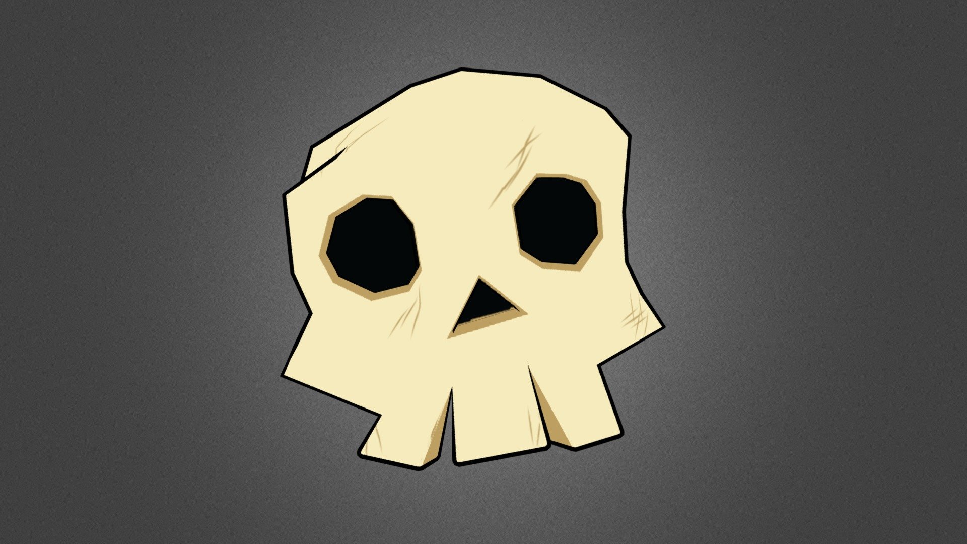 I made a Skull to celebrate Halloween 2021! 
The Skull is modeled after the skulls in Legend of Zelda Wind Waker.

Modeled in Blender and hand painted in Substance Painter.

Checkout my other work that use this model: 

Duskull - Lowpoly Cartoon Skull - Zelda Wind Waker - Download Free 3D model by Citron Legacy (@CitronLegacy) 3d model