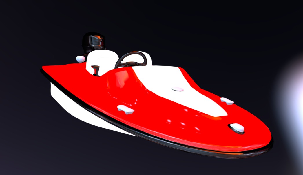 Boat - Download Free 3D model by Ijaz Tist (@mijazm1) 3d model