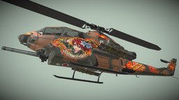 Bell AH-1S Cobra JGSDF Akane Kisarazu Basic