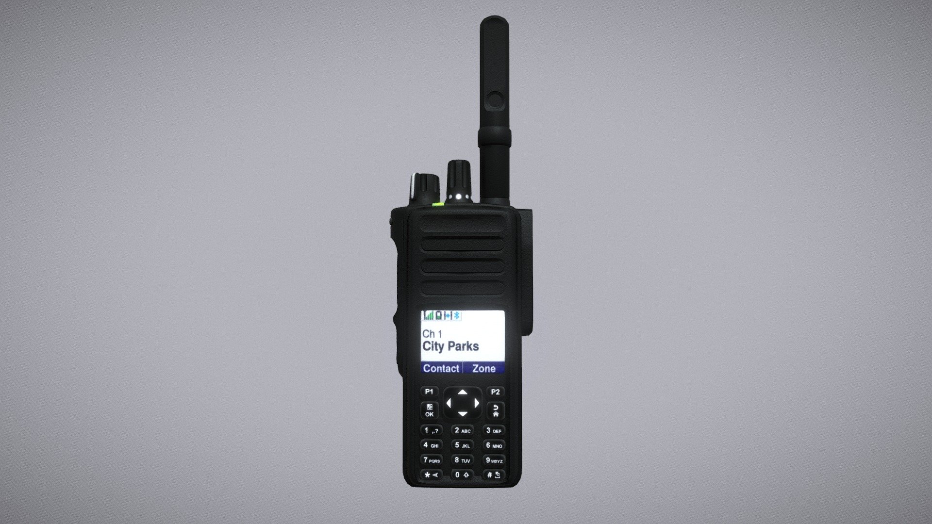 Professional portable radio station Motorola dp4800 - Motorola dp4800 - Download Free 3D model by Ivan Norman (@vanidza) 3d model