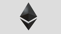 Ethereum logo logo, logo3d, ethereum, cryptocurrency, black, ethereum-logo, cryptocurrency-logo, cryptocurrency-3d
