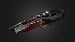 Cambridge Capital starship, vessel, game, military, sci-fi, space