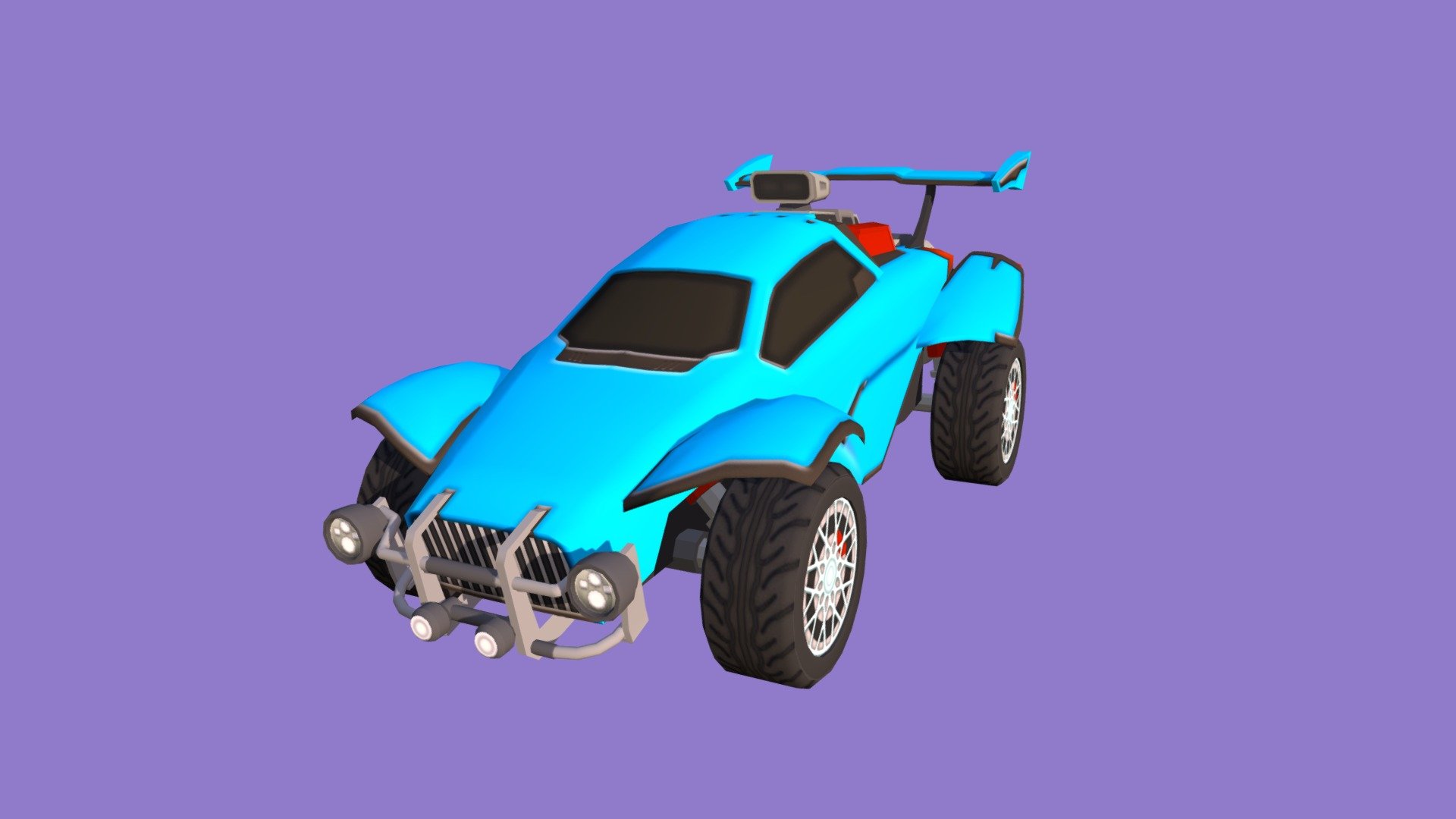 Low-poly Octane from the game Rocket League.
Created for use within a Snaplens 3d model