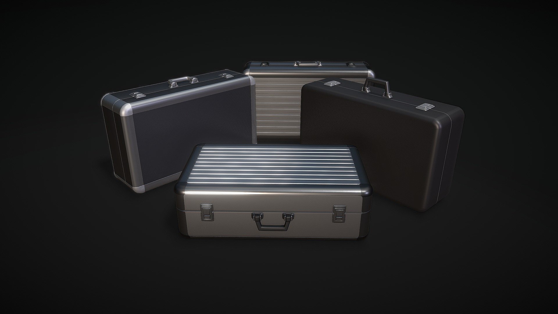 Two Types of Metal ( Aluminum ) Briefcases - Low &amp; High Poly

3D Model by BlockedGravity

Formats included: 

.c4d, .fbx, .3ds, .abc, .bip, .stl, .obj, .mtl 

Bonus Files:

.bip (Two KeyShot Render Scenes)

KeyShot Render Preview Images :

KeyShot Scene-1




KeyShot Scene-2
 - Two Types of Metal ( Aluminum ) Briefcases - Buy Royalty Free 3D model by BlockedGravity 3d model