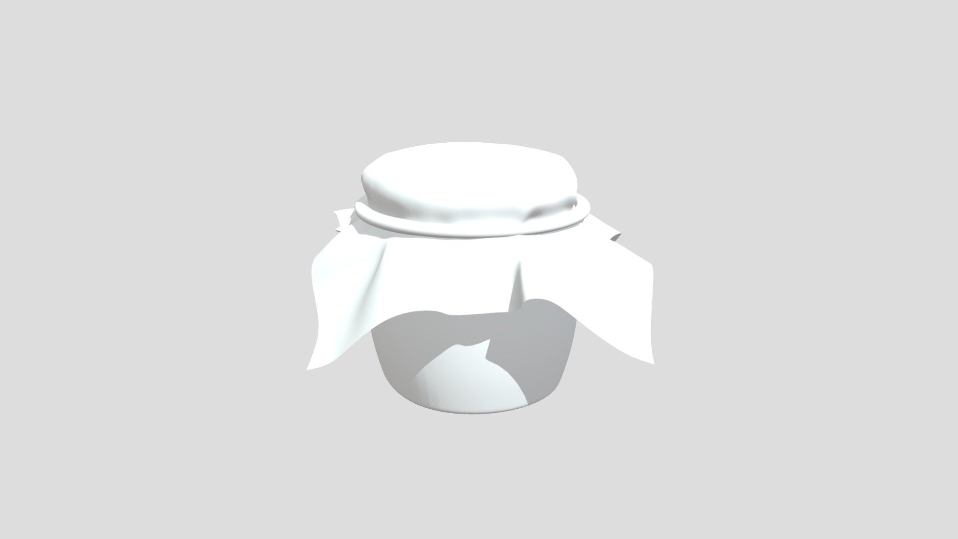 Cartoon Jar - Download Free 3D model by Andrei.Urbus 3d model
