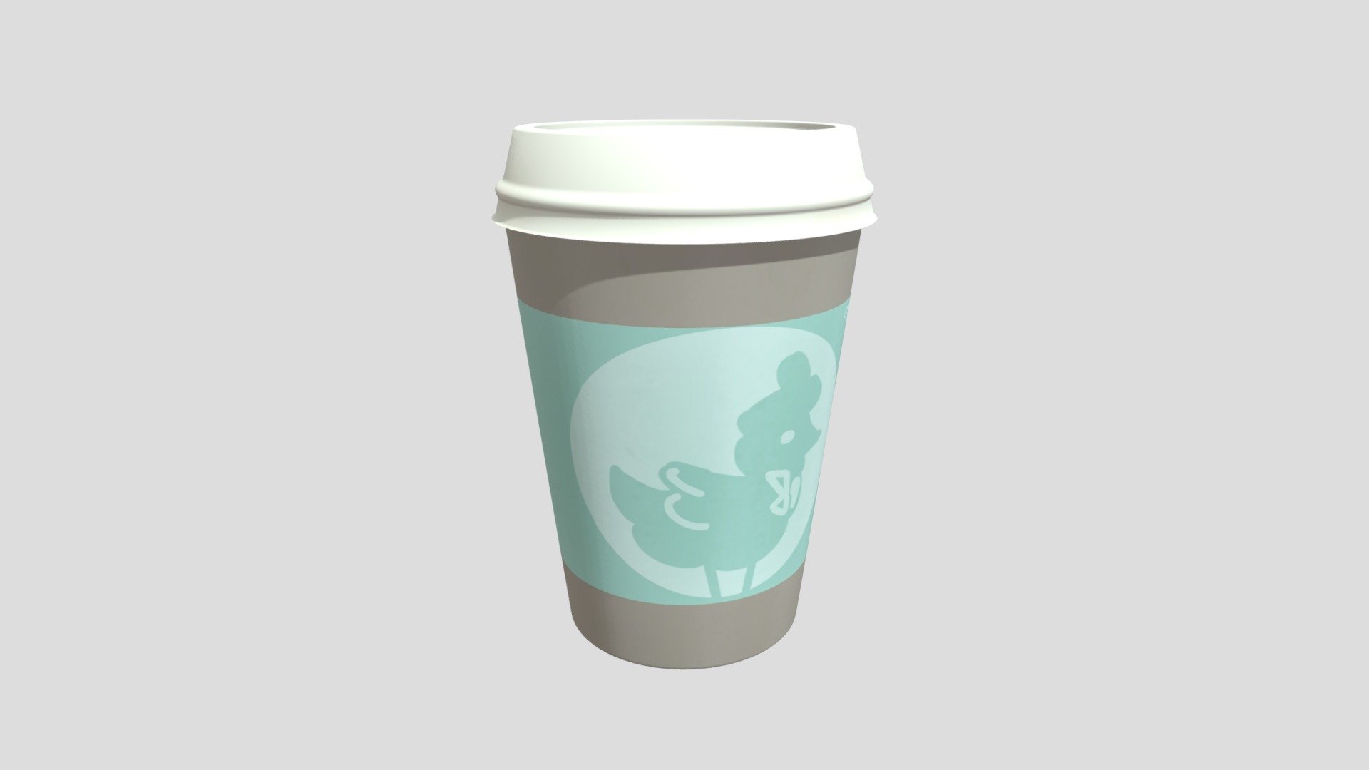 It's like Starbucks but affordable! - Cluckbucks Coffee Cup - Download Free 3D model by chickenpants93 3d model