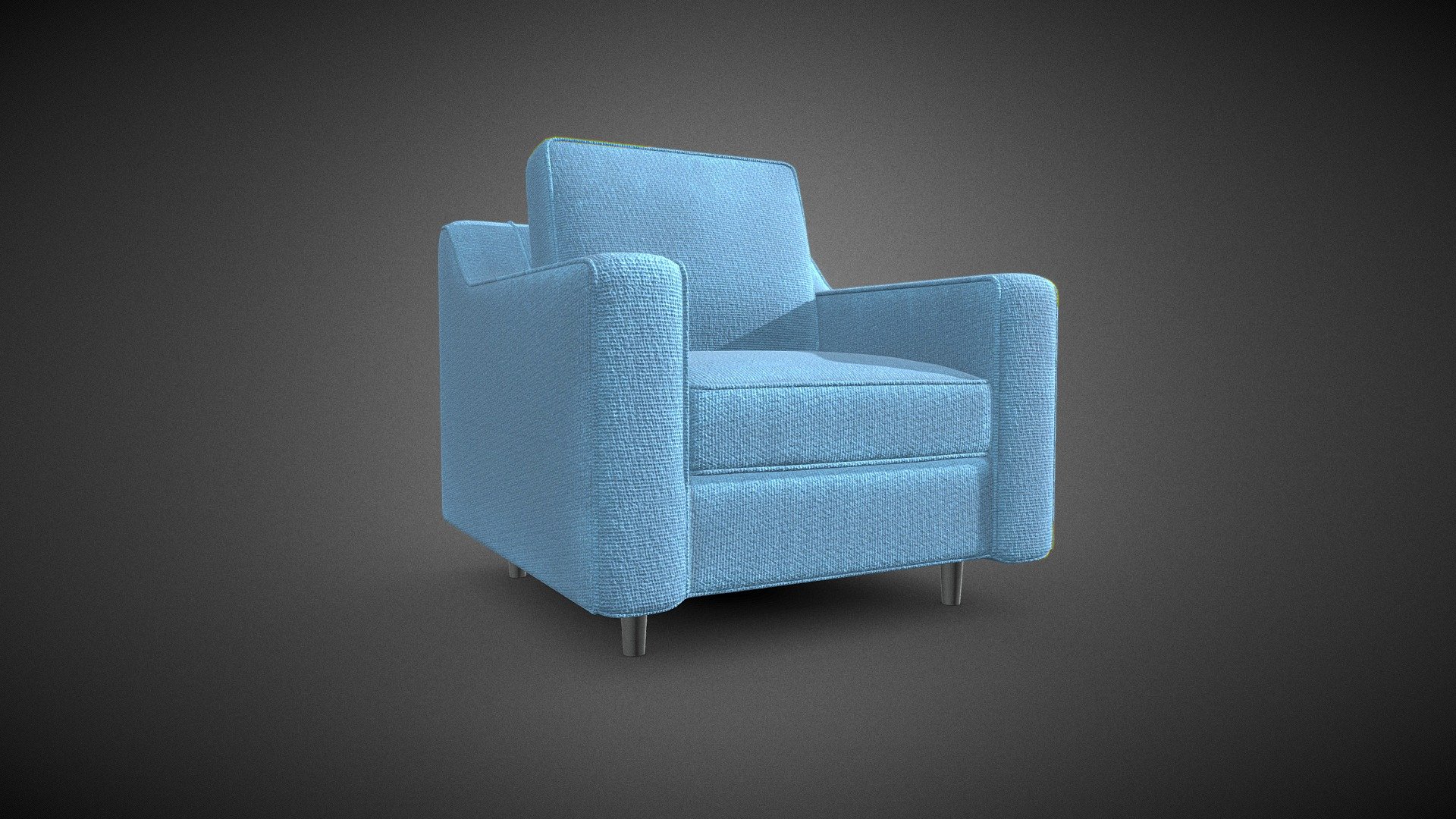 Sofa- 3d model ready for VirtualReality(VR),Augmented Reality(AR),games and other render engines.This lowpoly 3d model of Sofa is equipped with 4k resolution textures.The PBR_Maps includes- Diffuse,roughness,metallic,normal 3d model