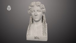 Herma de Ariadna V-149 pompeii, museum, fotogrametria, naples, rabasf, herculano, pompeya, heritage-photogrammetry, carlosiii, ariadna