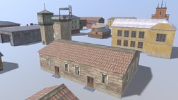 Houses Pack (LowPoly GameReady) exterior, road, architectural, property, residence, ready, pile, game-ready, edifice, game-asset, game-model, dwelling, establishment, erection, homestead, abode, game, lowpoly, low, poly, gameasset, house, structure, gamemodel, building, street, construction, industrial, gameready, games-ready, gamesready, noai