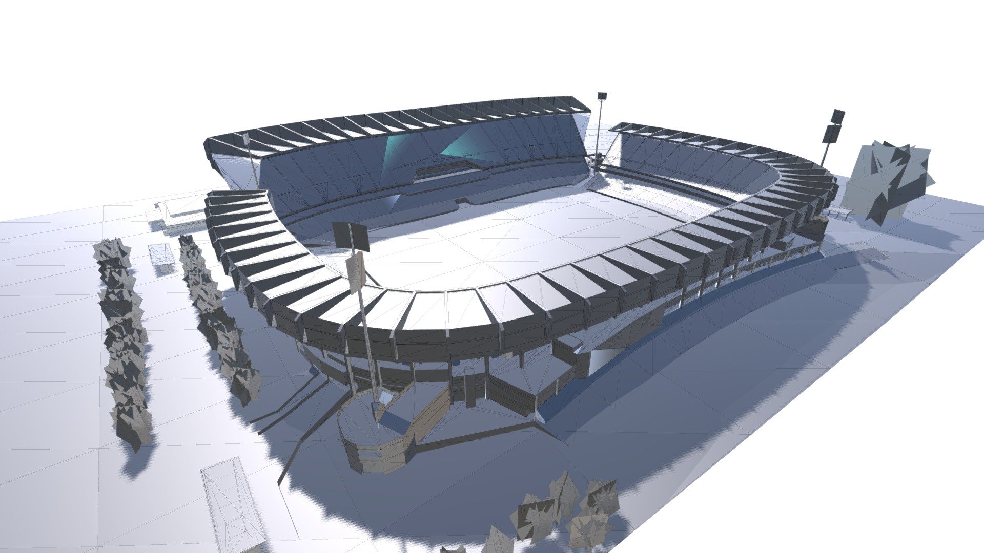 State Stadium

!!! Restricted by license to resell or reshare my models after purchasing !!! - State Stadium - Buy Royalty Free 3D model by VRA (@architect47) 3d model