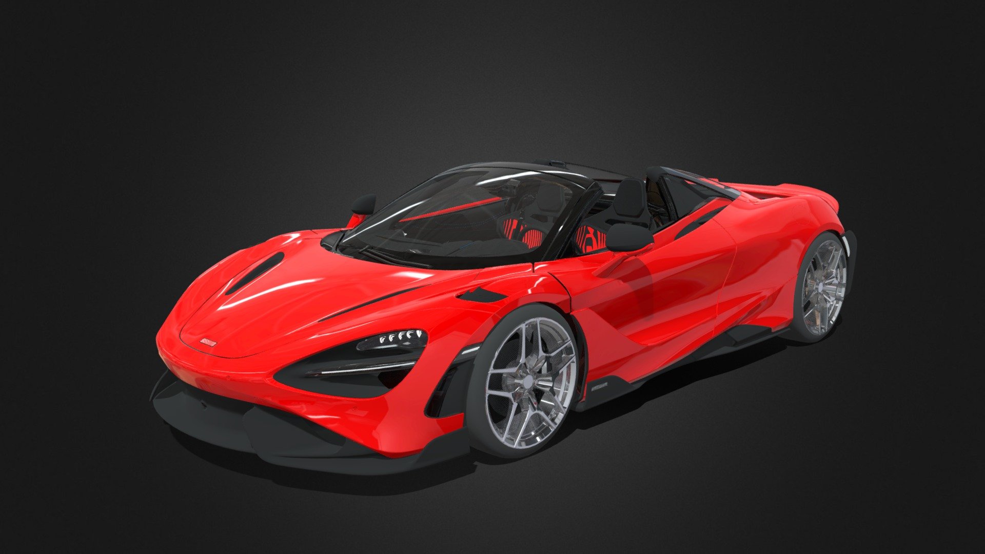 McLaren Spider free download! - McLaren Spider - Download Free 3D model by SINNIK 3d model