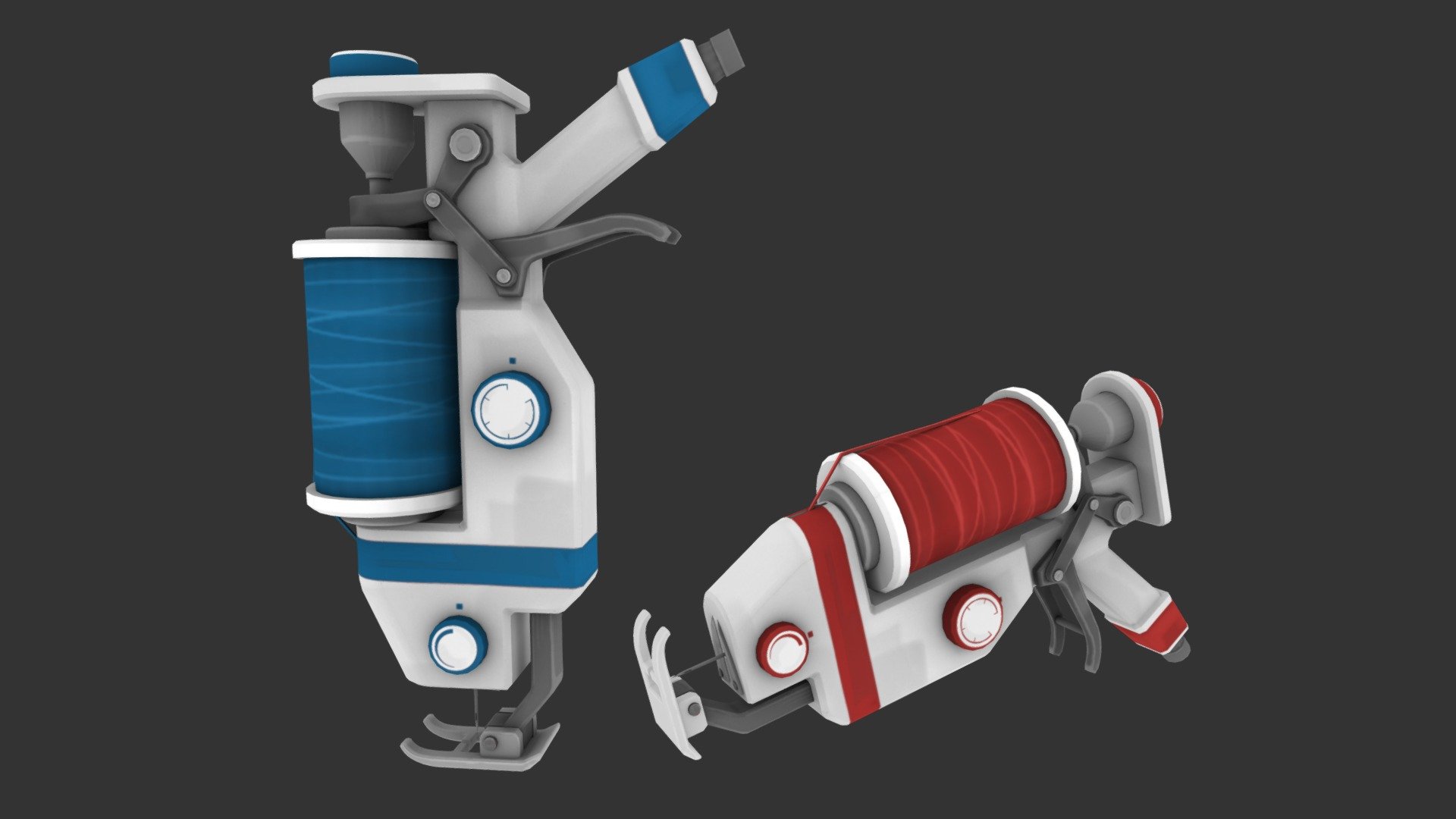 Reap what you sew.
From the Team Fortress 2 Workshop 3d model