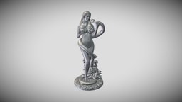 Eva statue 3d Model for 3DPrint for, 3dprintable, eva, 3dprinting, statue, 3d, model
