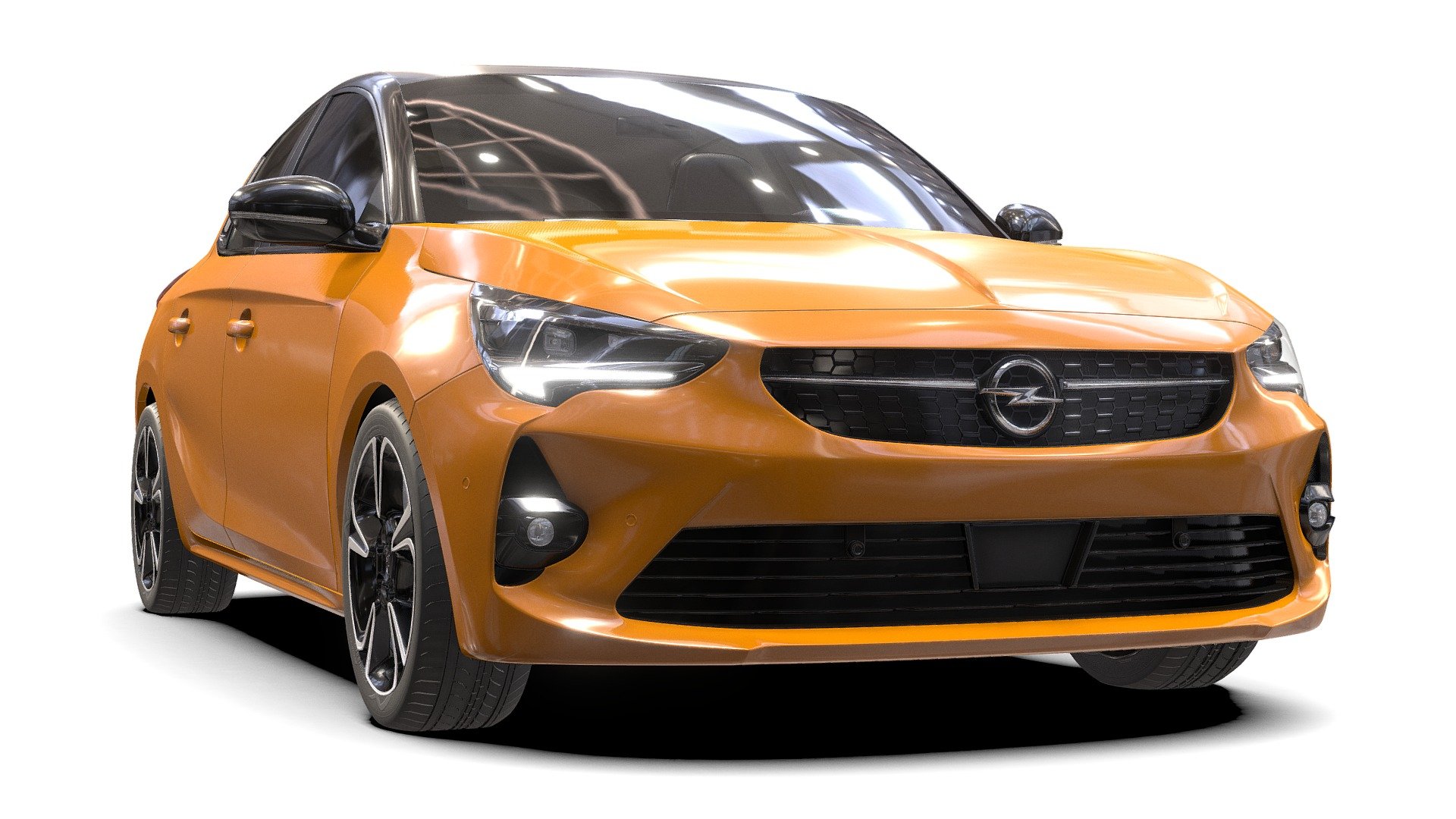 Opel Corsa F 2022 - 3D model by autoactiva 3d model