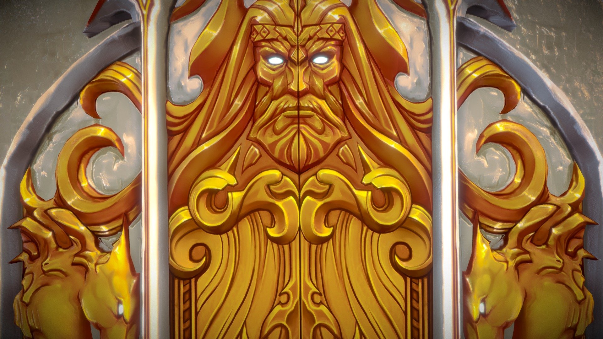 Hi guy. This is my final entry for the challenge. In this one I using the concept belong to Justin Murray and I try to recreate it in a hanpainted style. Hope you guy like it.

HandPaintedDoor - Poseidon Temple Door - Download Free 3D model by KuroNeko 3d model