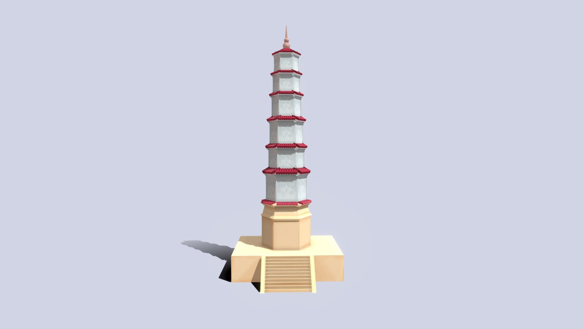 3D model I made for my school assignment
Made in 3DS Studio Max - Chinese Tower - 3D model by NvMullekom 3d model