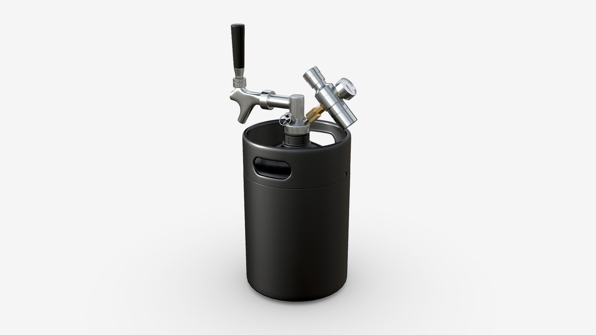 Pressurized Keg System 01 - Buy Royalty Free 3D model by HQ3DMOD (@AivisAstics) 3d model
