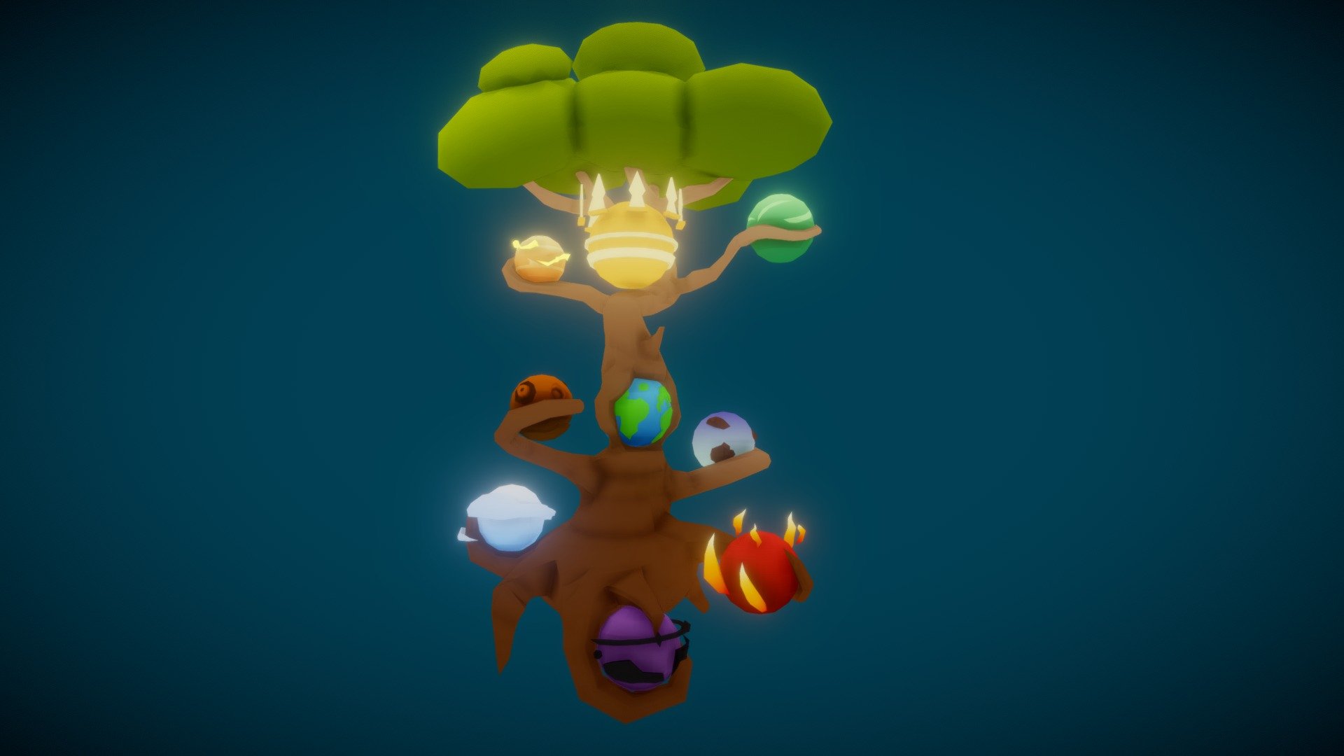 3December 2021 Day 12: #Tree.

“Behold, Yggdrasil! The World Tree that connects the Nine Realms.” - 3December 2021 Day 12: Tree - Download Free 3D model by Liberi Arcano (@LiberiArcano) 3d model