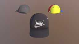 Gorras hat, baseball, cap, accessories, sports, venezuela, nike, dowload, blender, art, texture, lowpoly, clothing