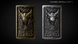 Dragon tower shield | Dark fantasy weapon