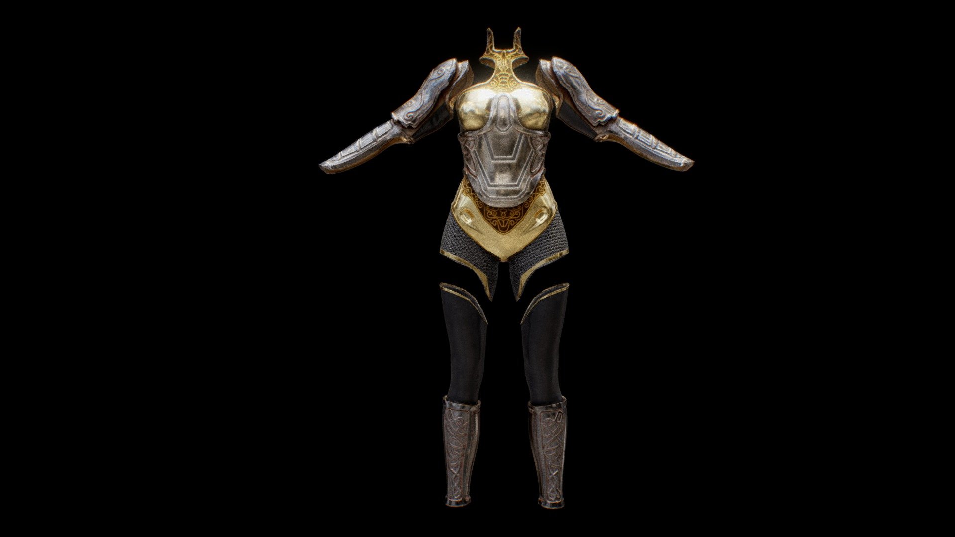 A free female clothing/armor you can use in your commercial or non-commercial game/animation etc projects. You do not need to write my name on the products, you can use it as you wish. Thank you if you want to support.

My Patreon : https://www.patreon.com/kaancreator - Female Armour - Game Ready - Download Free 3D model by Kaan Tezcan (@kaanpirate) 3d model