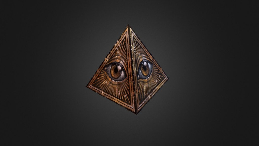 Piramidy Illuminati - Piramidy Illuminati - 3D model by Dayvid 3d model