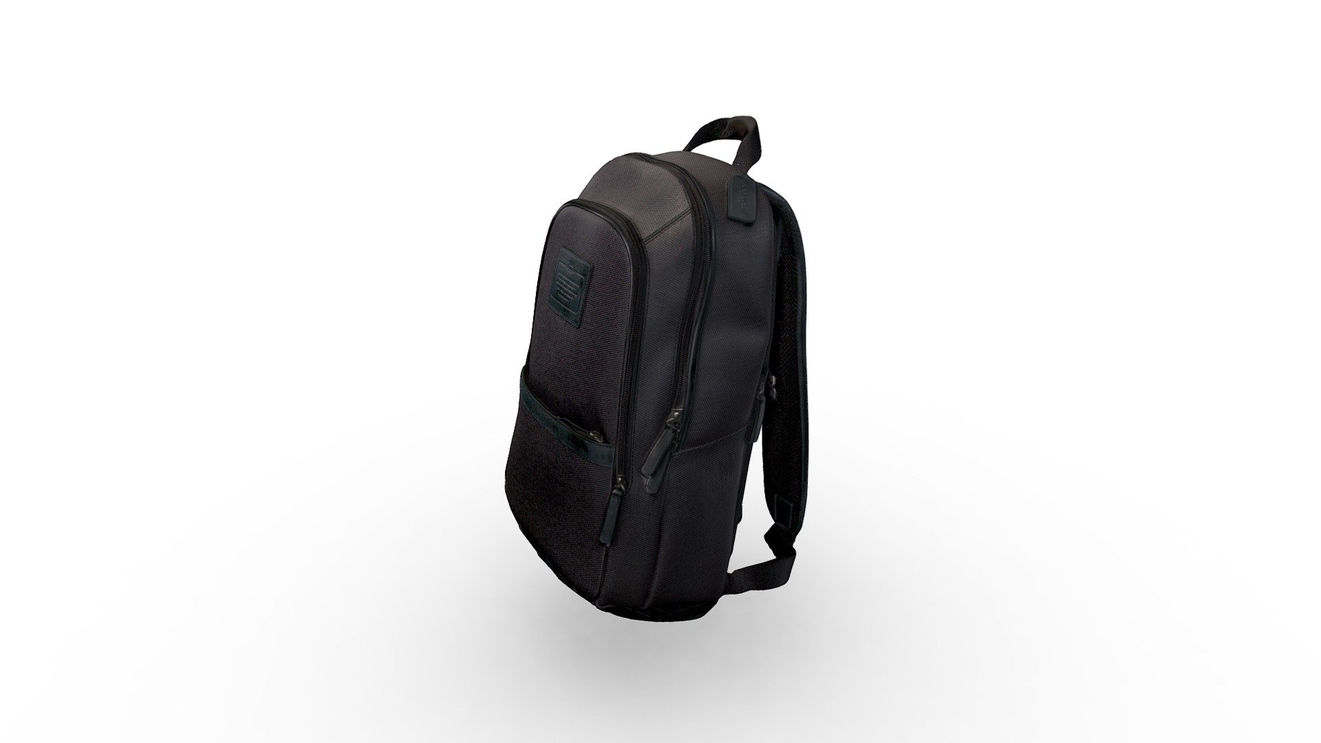 3D scan of Coach Men's Backpack

My first scan of a backpack. It's pretty rough but not too bad. 

Canvas with leather trim Inside zip, cell phone and multifunction pockets Zip closure, fabric lining Outside pocket Top handle Adjustable shoulder straps 9 1/2