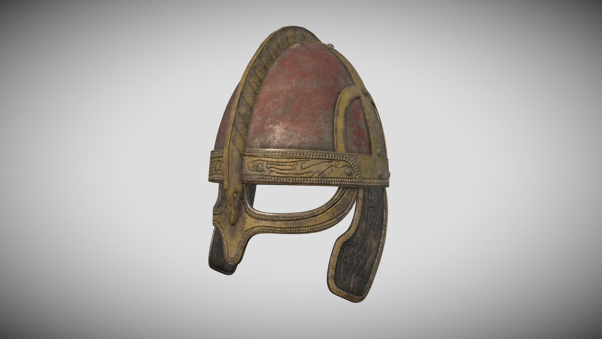Testing out my modeling skills by recreating a helmet from the Lord of the Rings movies, used by the riders of Rohan. Modeled in Blender and textured in Substance Painter 3d model