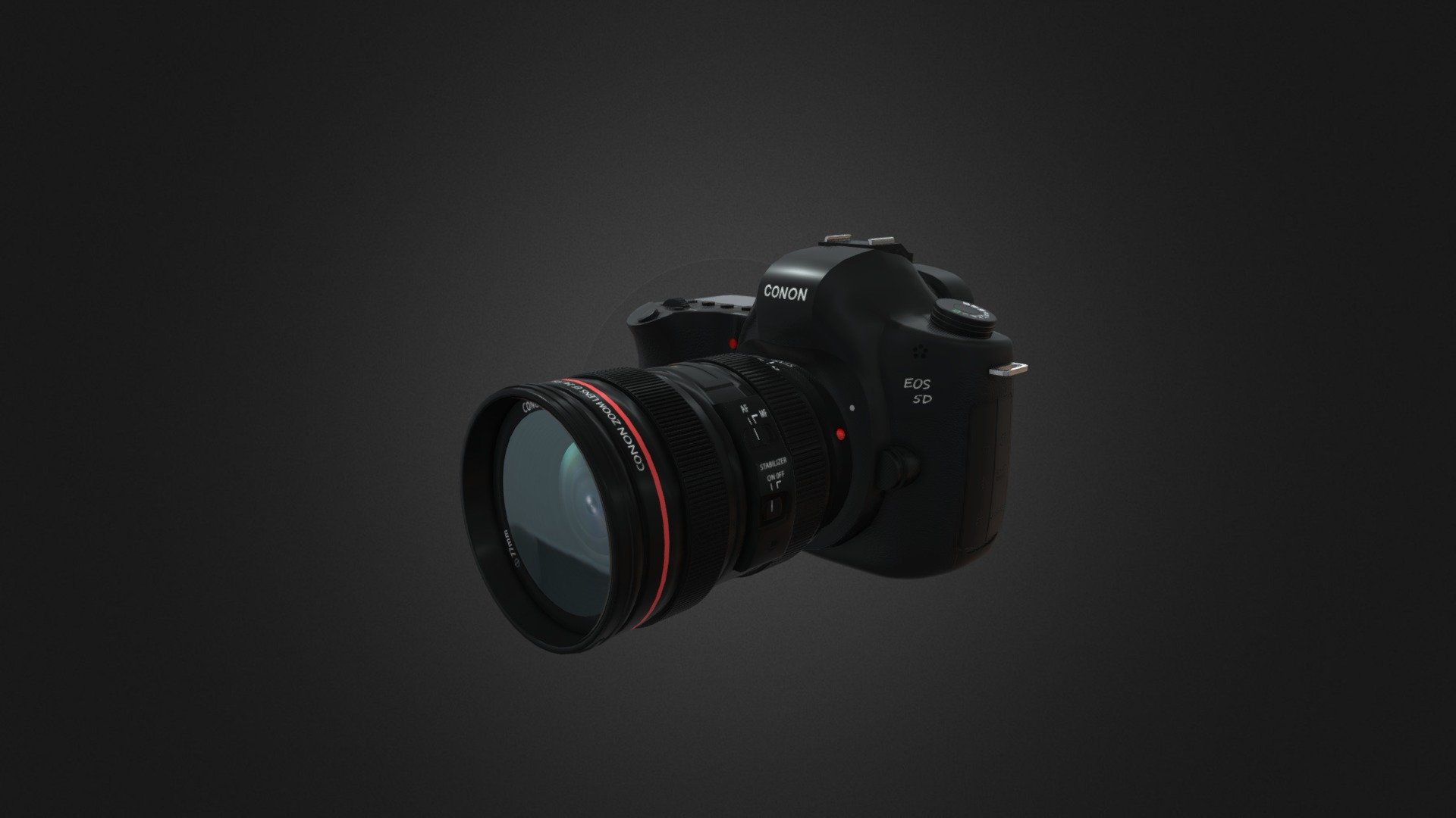 Highly Detailed Camera. Compatible with Augmented and Vertual Reality 3d model