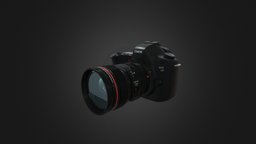 Highly Detailed Camera product, augmentedreality, dslr, nikon, camera, cannon, gadgets, design, free, 3dmodel