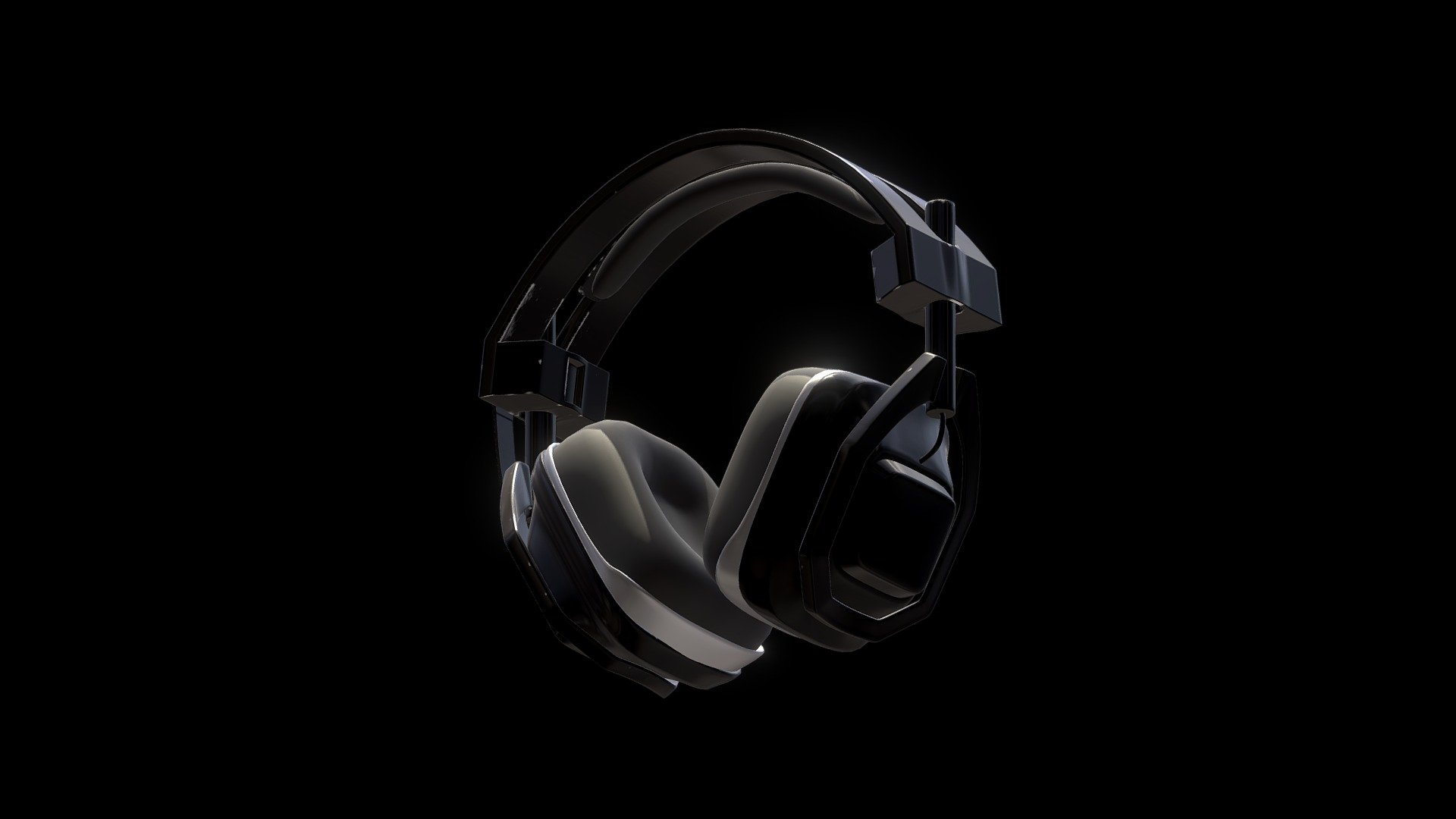 A little simplified model created based in Astro A50 - Headset Astro A50 (almost) - 3D model by zbrcm (@zebrazerando) 3d model