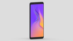Samsung Galaxy A9 2018 office, computer, device, pc, laptop, tablet, smart, electronics, equipment, headphone, audio, mockup, smartphone, cellular, android, ios, phone, realistic, cellphone, cheap, earphones, mock-up, render, 3d, mobile, home, screen