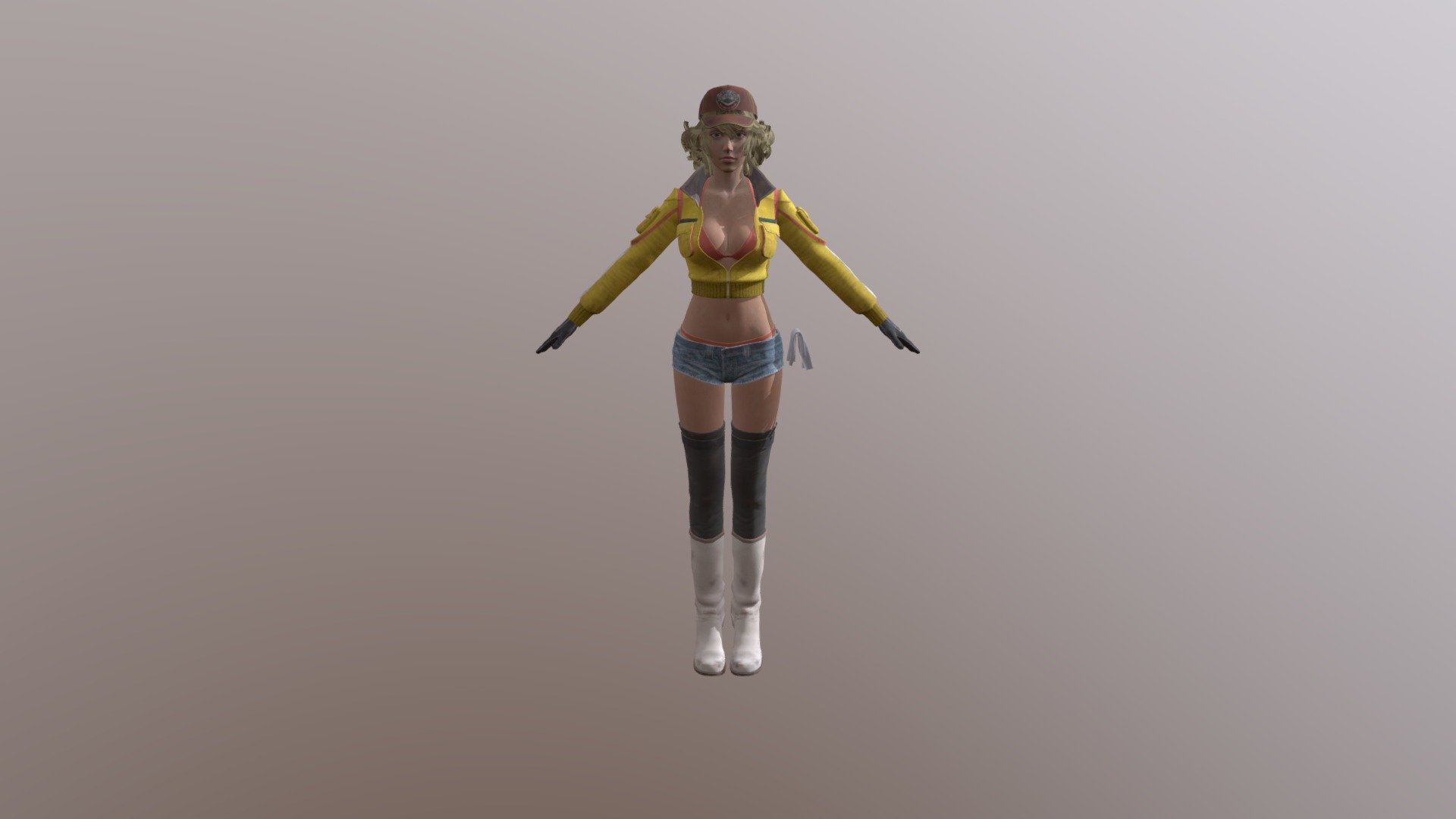 PS4 Final Fantasy XV - Cindy Aurum - 3D model by awfaegsagsa (@thelefthandfree) 3d model
