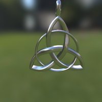 Celtic Trinity Knot symbol, triangle, trinity, scotland, ireland, celtic, irish, christian, religious, gaelic, knotwork, triquetra