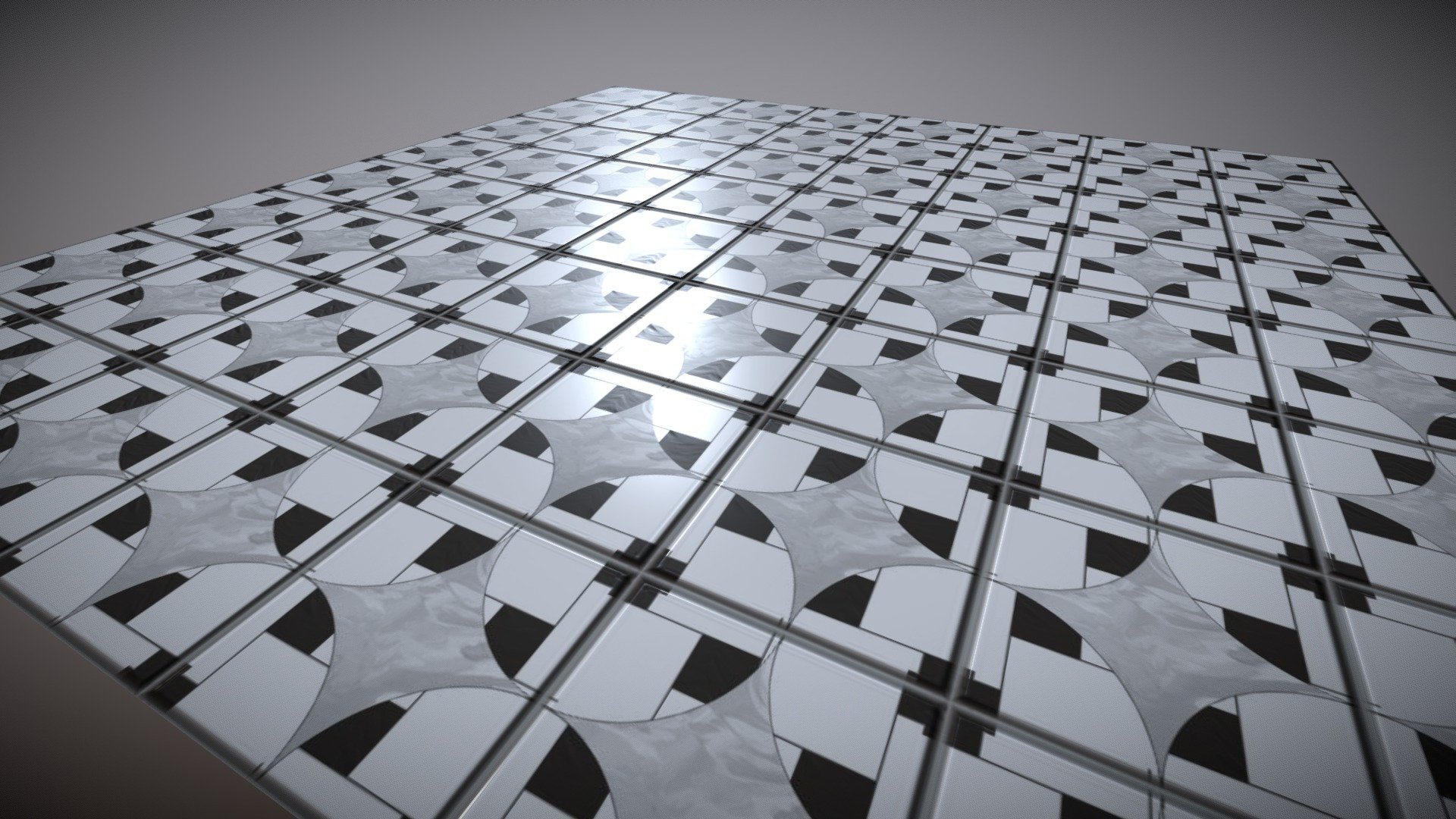 A quick floor tiling exercise in Substance Designer to practice the specular/glossiness workflow 3d model