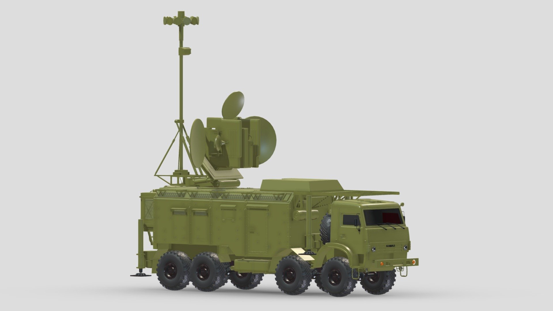 Hi, I'm Frezzy. I am leader of Cgivn studio. We are a team of talented artists working together since 2013.
If you want hire me to do 3d model please touch me at:cgivn.studio Thanks you! - Krasukha Electronic Warfare System - Buy Royalty Free 3D model by Frezzy3D 3d model