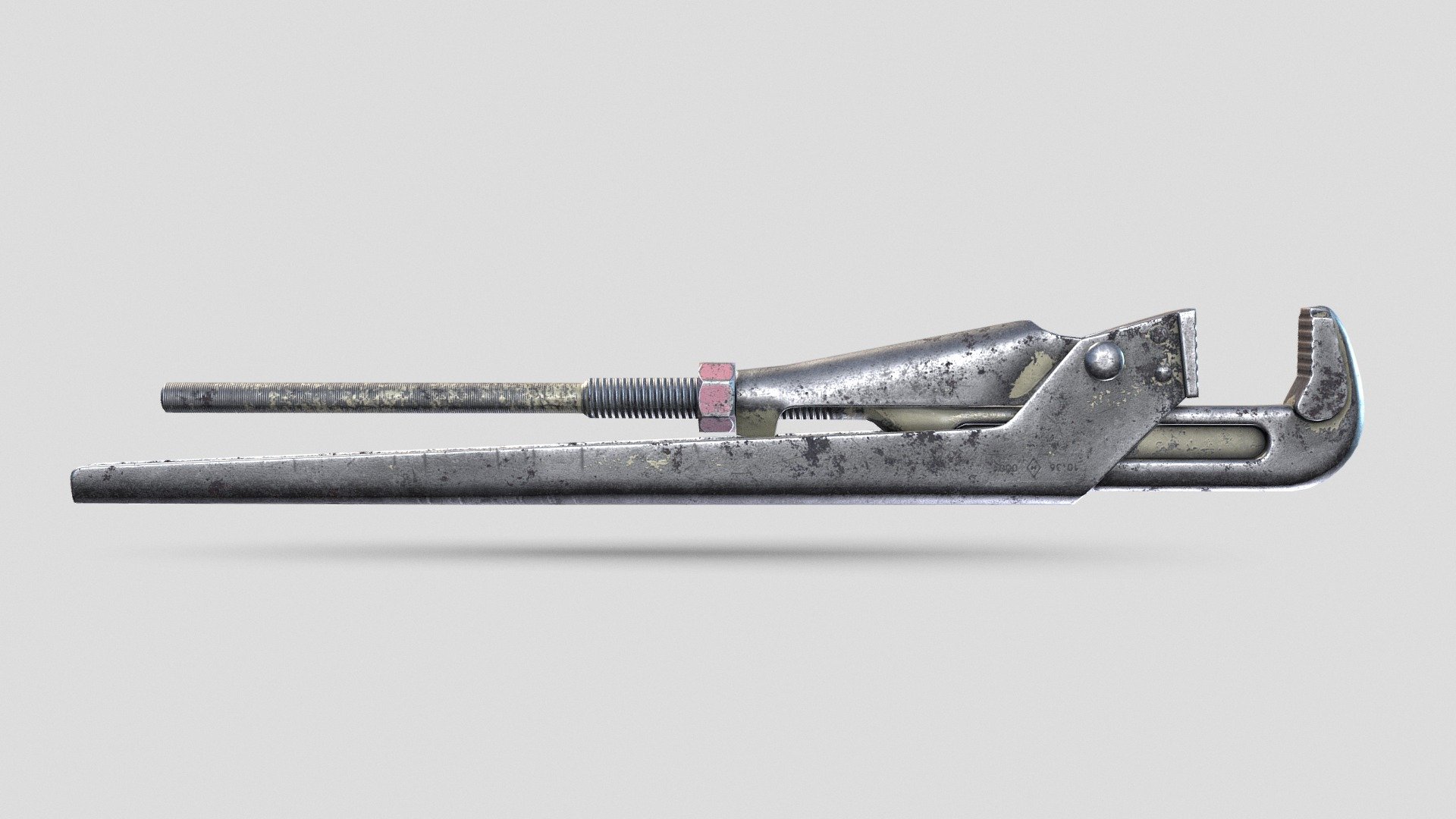 Taking a new idea with pantry cleaning - Lever Action Pipe Wrench - 3D model by Constantine (@byezif) 3d model