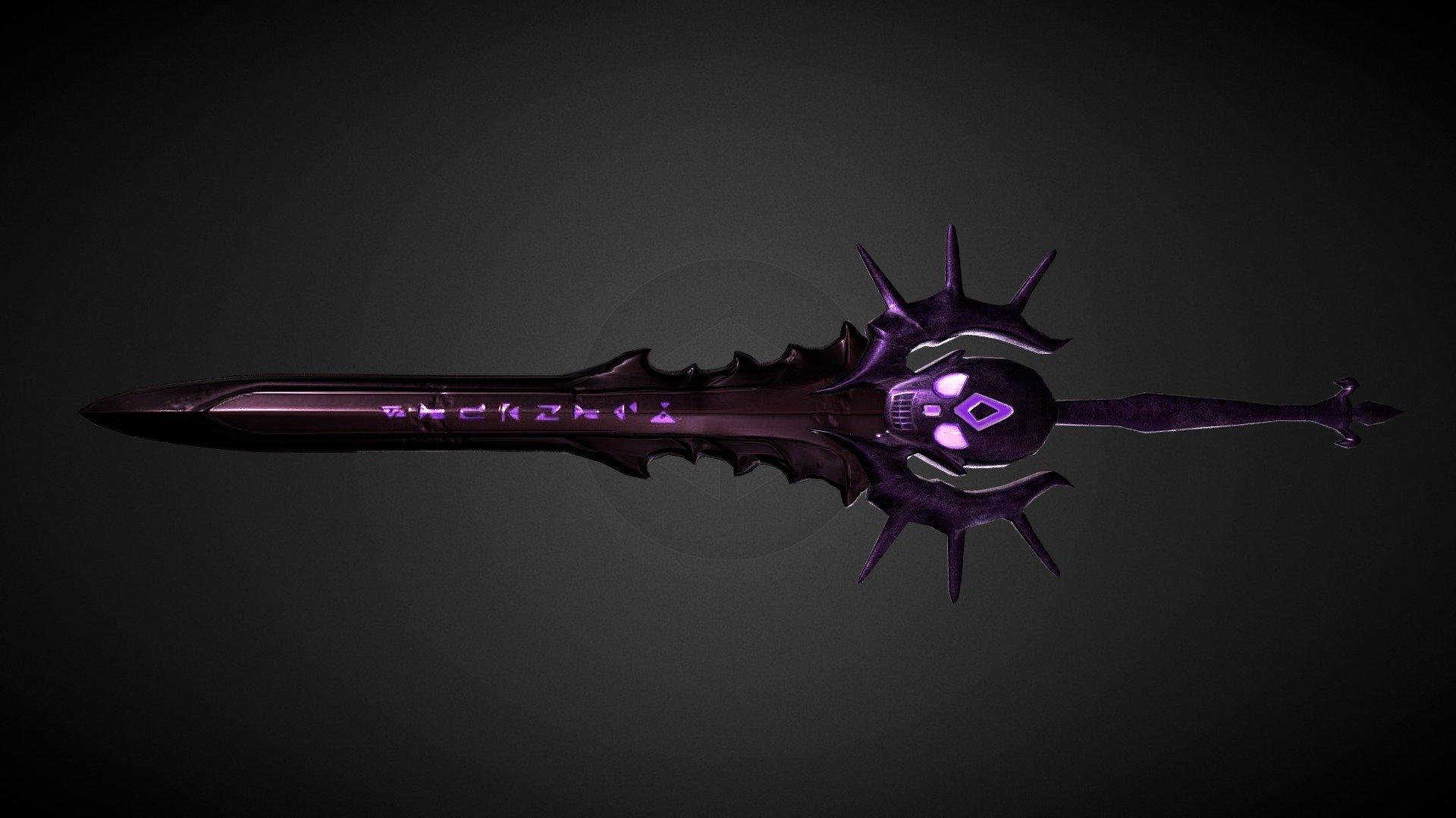 Sister sword to the Holy sword. Started my process with this sword. Made for the mod listed below

https://steamcommunity.com/sharedfiles/filedetails/?id=1090809604&amp;searchtext=pyria - Eclipse Sword - 3D model by rsboros 3d model