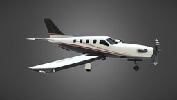 Visualisation 3D dun Avion Daher-Socata TBM850